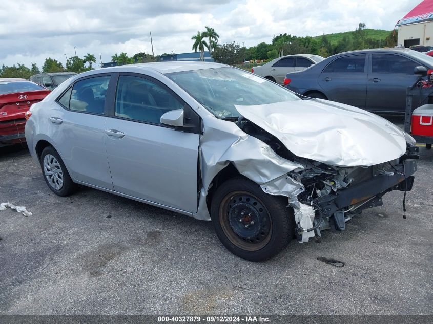 2018 Toyota Corolla Le VIN: 2T1BURHE7JC058213 Lot: 40327879