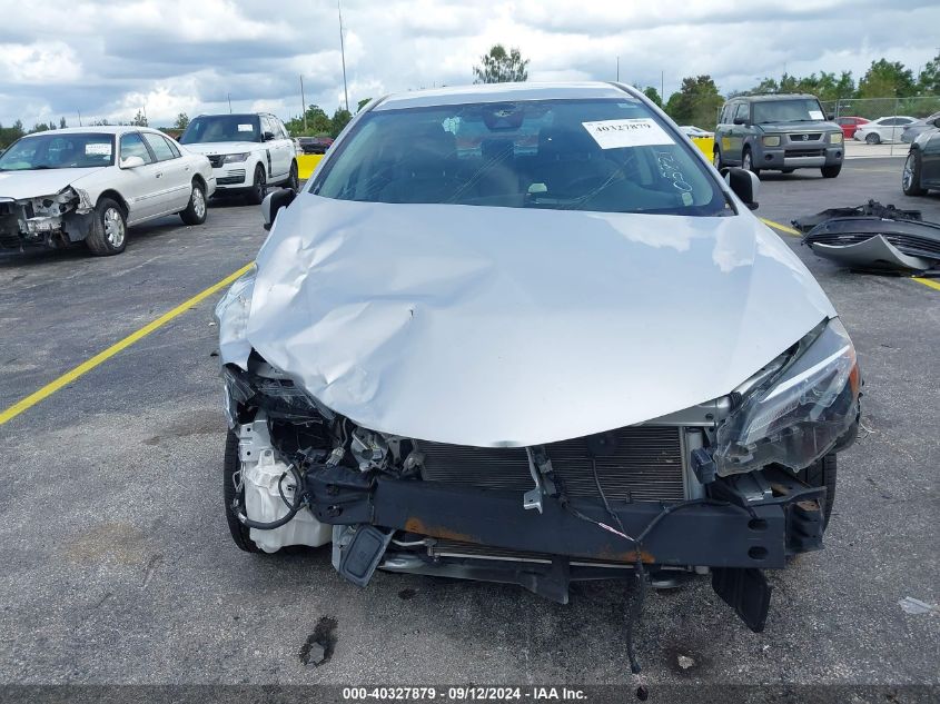 2018 Toyota Corolla Le VIN: 2T1BURHE7JC058213 Lot: 40327879