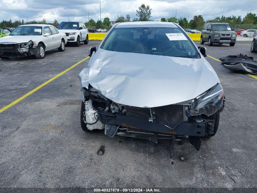 2018 Toyota Corolla Le VIN: 2T1BURHE7JC058213 Lot: 40327879