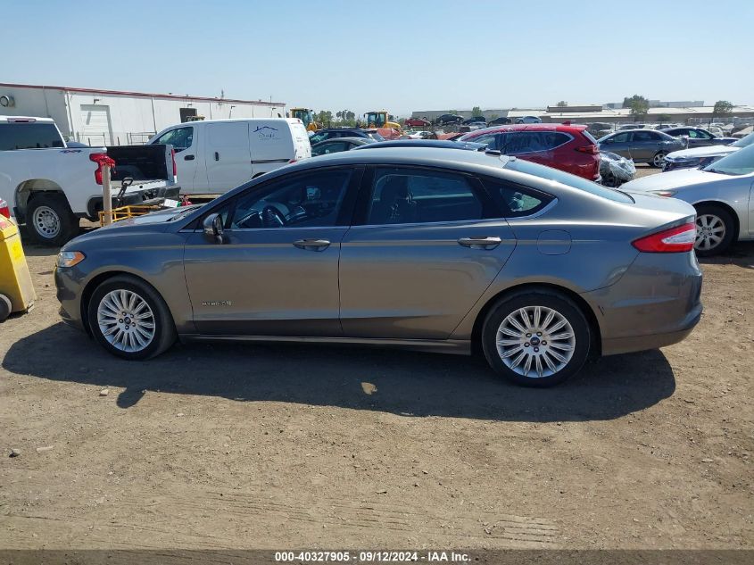 2014 Ford Fusion Hybrid Se VIN: 3FA6P0LU1ER158669 Lot: 40327905