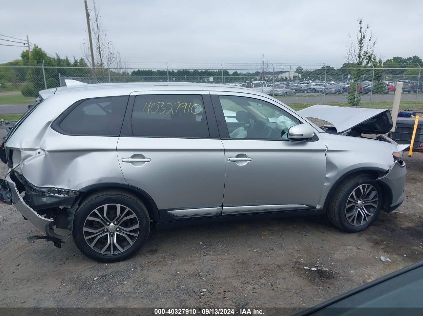 2018 Mitsubishi Outlander Se/Sel/Le VIN: JA4AD3A36JJ002439 Lot: 40327910