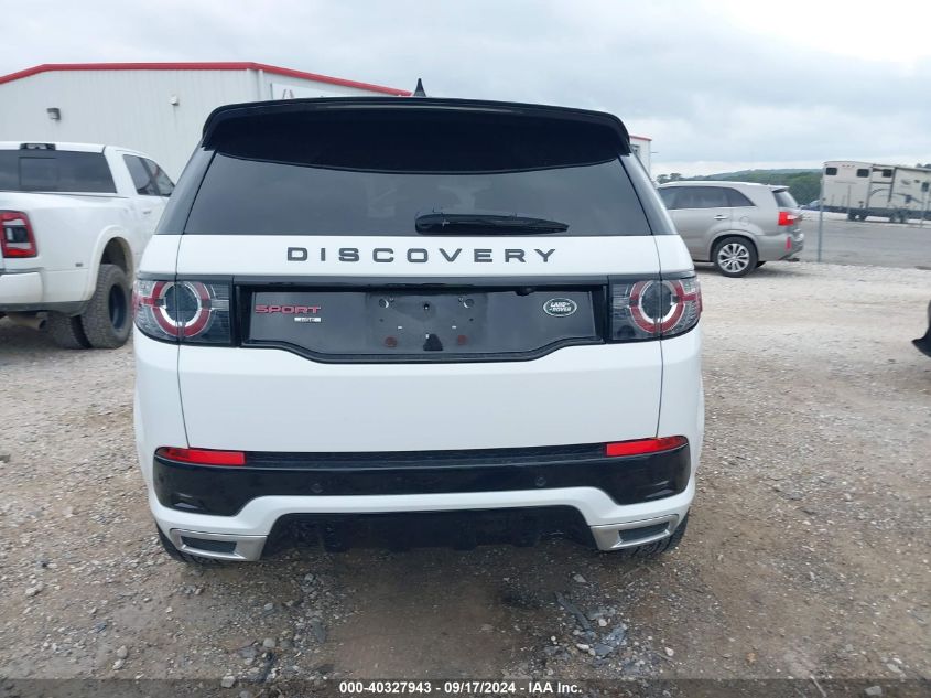 2018 Land Rover Discovery Sport Hse VIN: SALCR2RX5JH772634 Lot: 40327943