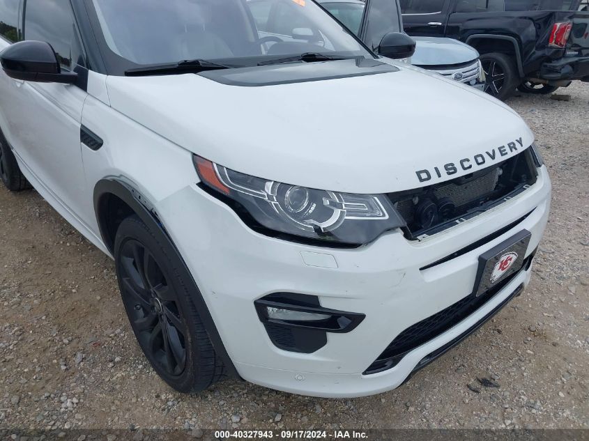 2018 Land Rover Discovery Sport Hse VIN: SALCR2RX5JH772634 Lot: 40327943