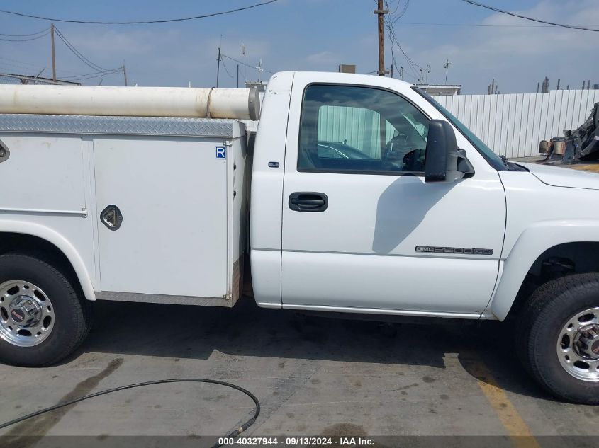 2006 GMC Sierra 2500Hd Sle1 VIN: 1GDHC24U66E202416 Lot: 40327944