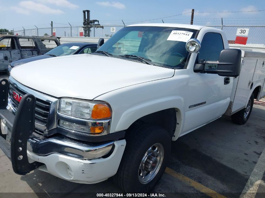 2006 GMC Sierra 2500Hd Sle1 VIN: 1GDHC24U66E202416 Lot: 40327944