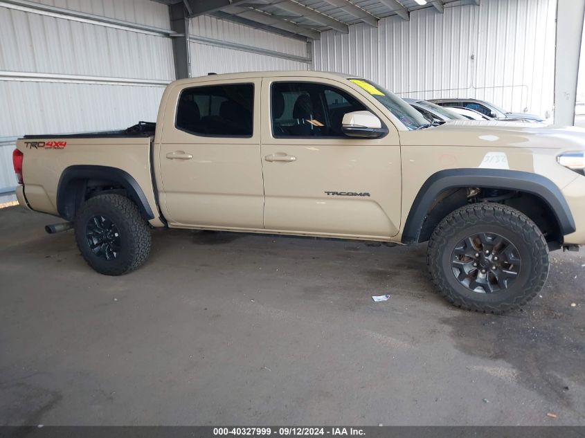 2017 Toyota Tacoma Dbl Cab/Sr/Trdspt/Or/Pro VIN: 5TFCZ5AN6HX096021 Lot: 40327999