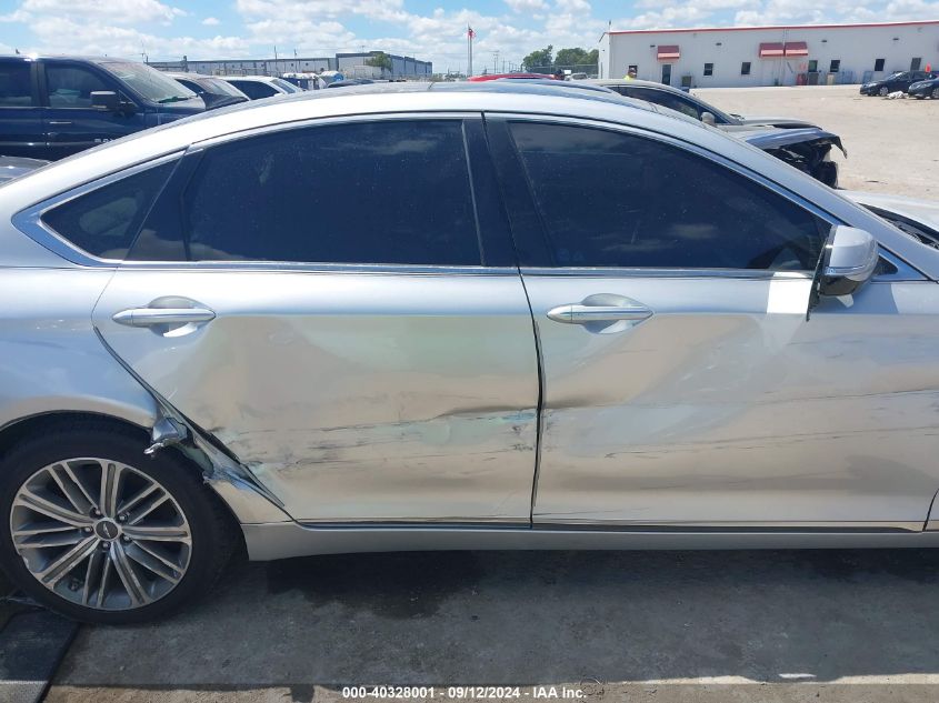 KMHGN4JE4JU238442 2018 Genesis G80 Premium/Ultimate