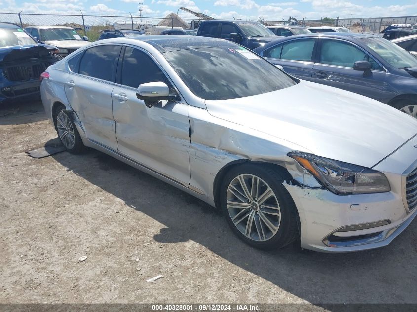 KMHGN4JE4JU238442 2018 Genesis G80 Premium/Ultimate