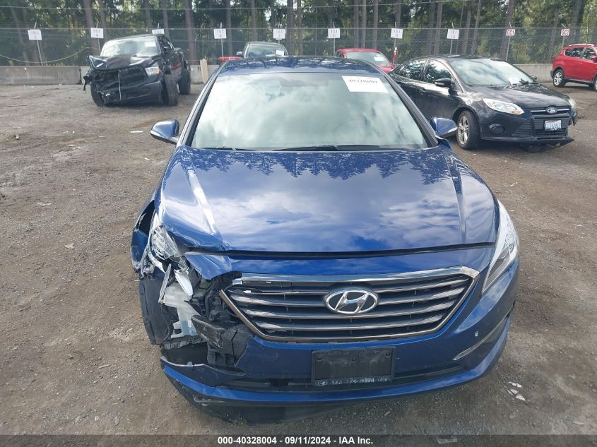 2015 HYUNDAI SONATA LIMITED - 5NPE34AFXFH196225