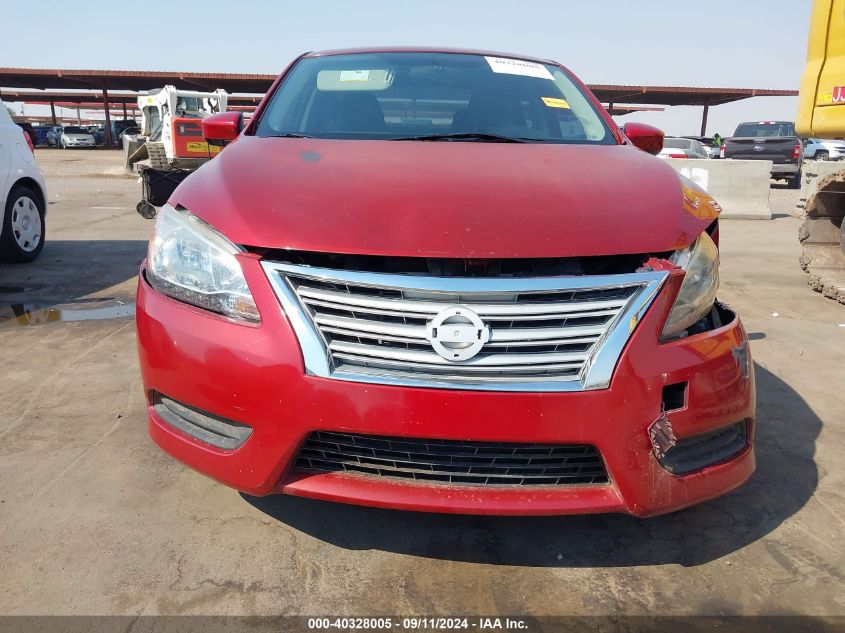 2014 Nissan Sentra Fe+ S/Fe+ Sv/S/Sl/Sr/Sv VIN: 3N1AB7AP8EY267311 Lot: 40328005