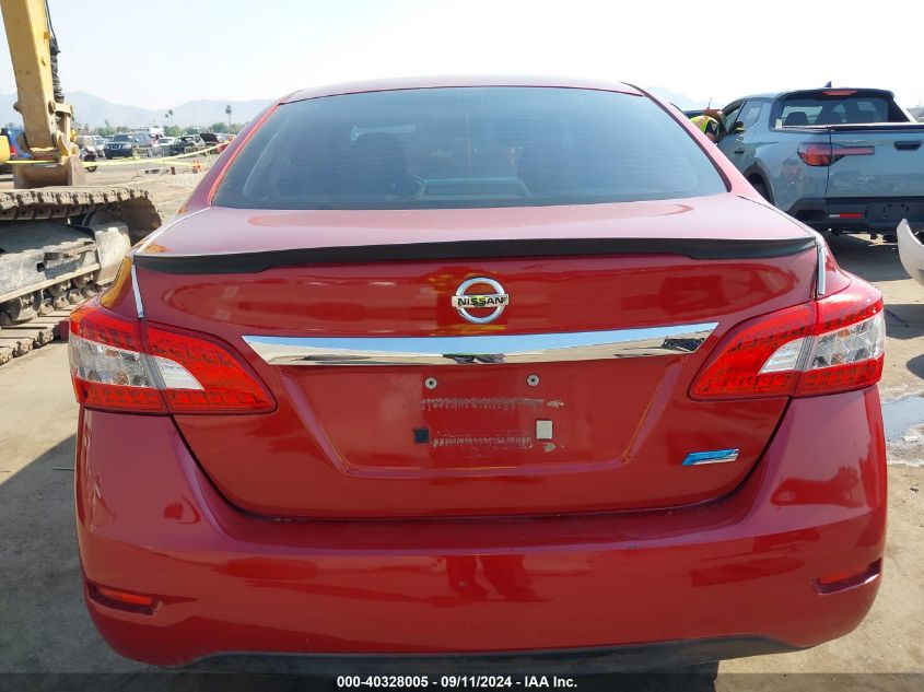 2014 Nissan Sentra Fe+ S/Fe+ Sv/S/Sl/Sr/Sv VIN: 3N1AB7AP8EY267311 Lot: 40328005