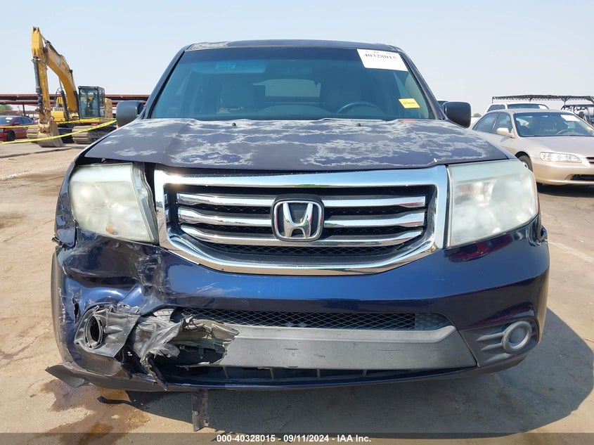2014 HONDA PILOT LX - 5FNYF4H28EB027065
