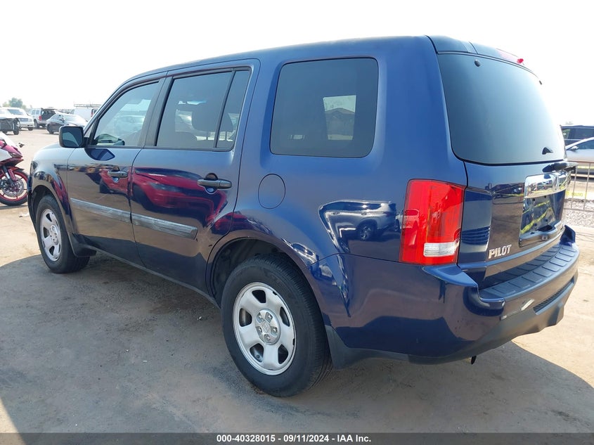 2014 HONDA PILOT LX - 5FNYF4H28EB027065