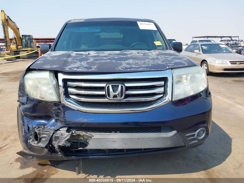 2014 HONDA PILOT LX - 5FNYF4H28EB027065
