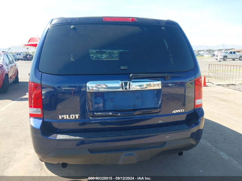 2014 HONDA PILOT LX - 5FNYF4H28EB027065