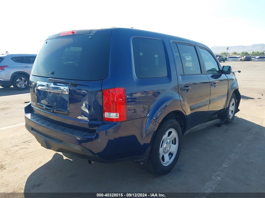 2014 HONDA PILOT LX - 5FNYF4H28EB027065