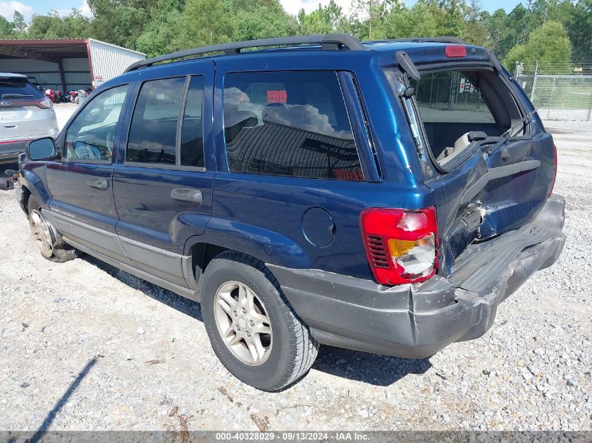 2002 Jeep Grand Cherokee Laredo VIN: 1J4GX48N12C207350 Lot: 40328029