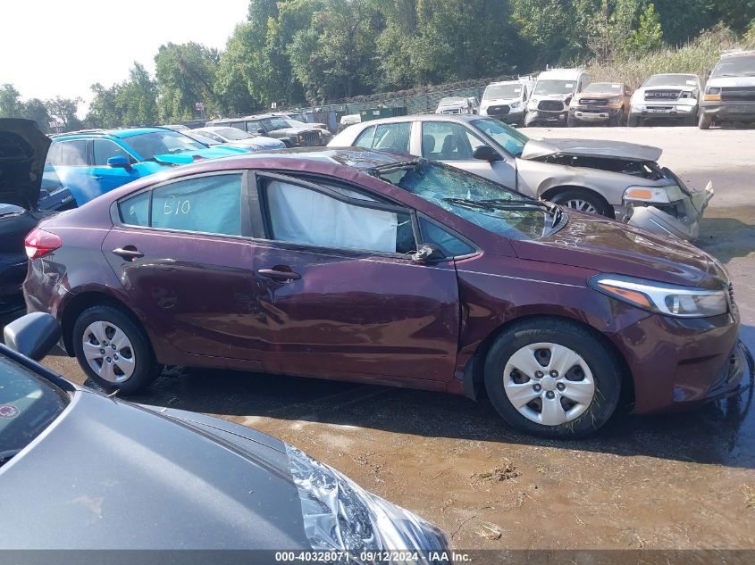 2017 Kia Forte Lx VIN: 3KPFK4A75HE127112 Lot: 40328071