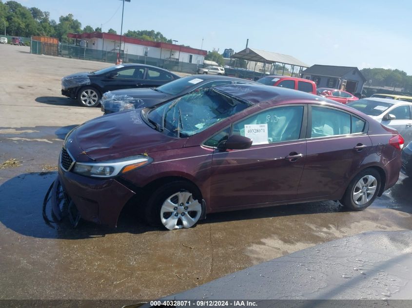 2017 Kia Forte Lx VIN: 3KPFK4A75HE127112 Lot: 40328071