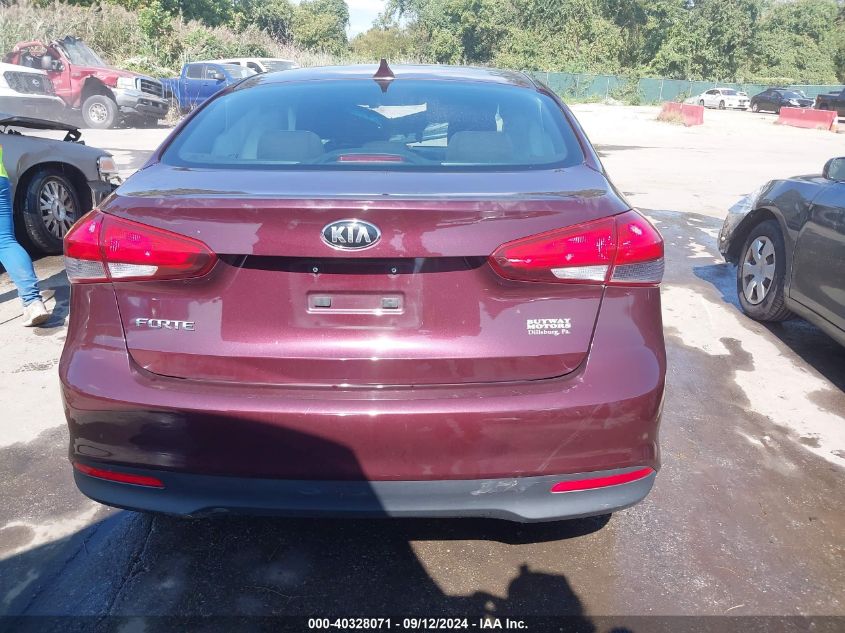 2017 Kia Forte Lx VIN: 3KPFK4A75HE127112 Lot: 40328071