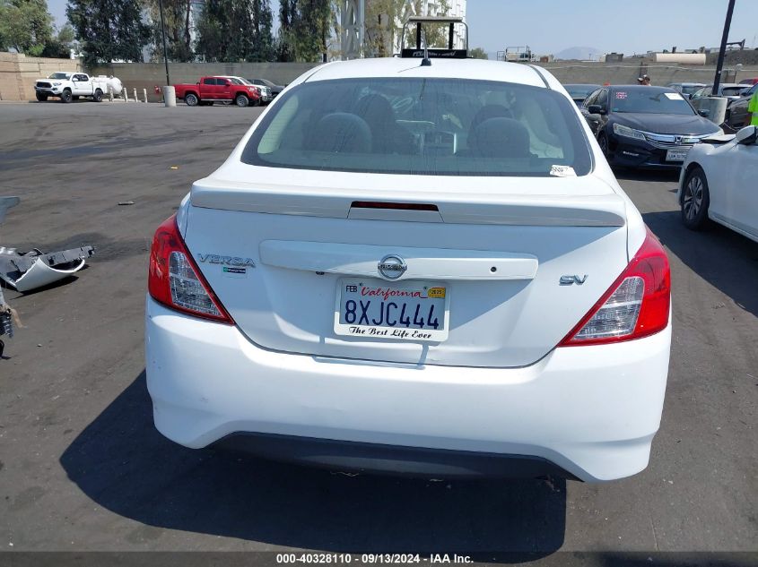 2019 Nissan Versa 1.6 Sv VIN: 3N1CN7AP3KL845873 Lot: 40328110