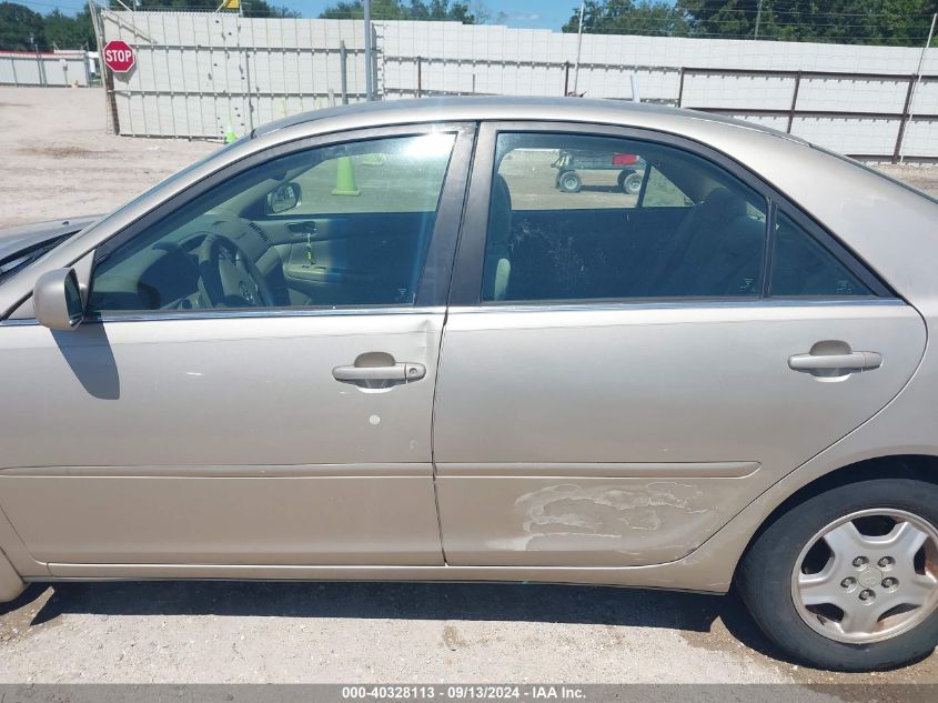 2003 Toyota Camry Le V6 VIN: 4T1BF32K93U043106 Lot: 40328113