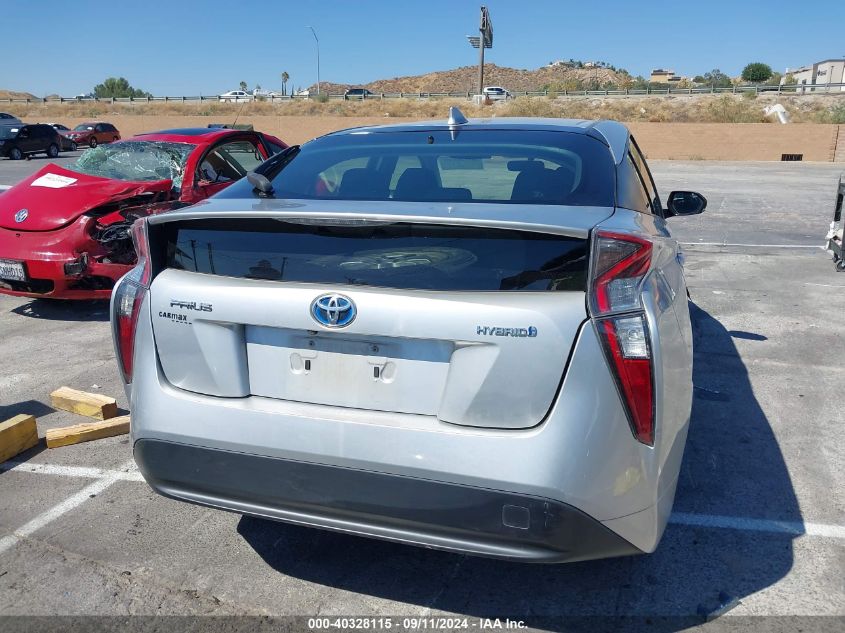 2016 Toyota Prius Two VIN: JTDKBRFU7G3018411 Lot: 40328115