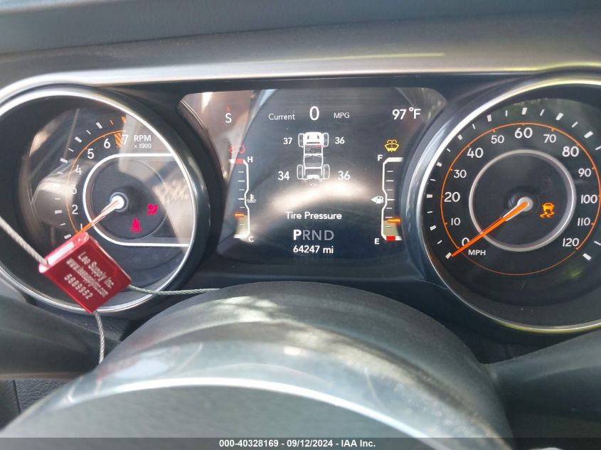 2019 Jeep Wrangler Unlimited Sahara 4X4 VIN: 1C4HJXEG9KW552479 Lot: 40328169