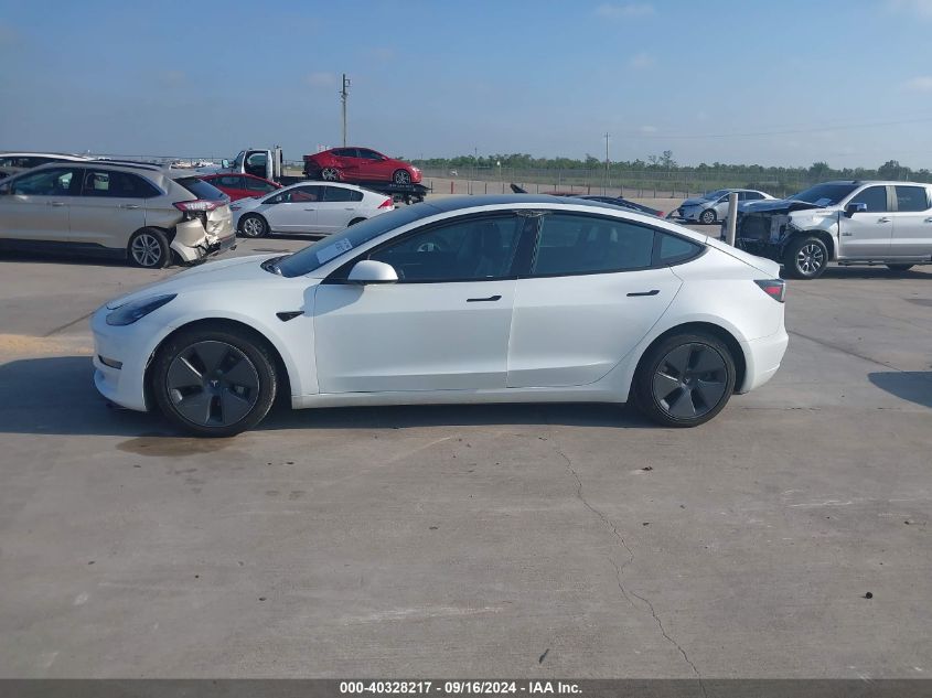 2021 Tesla Model 3 VIN: 5YJ3E1EA5MF017616 Lot: 40328217