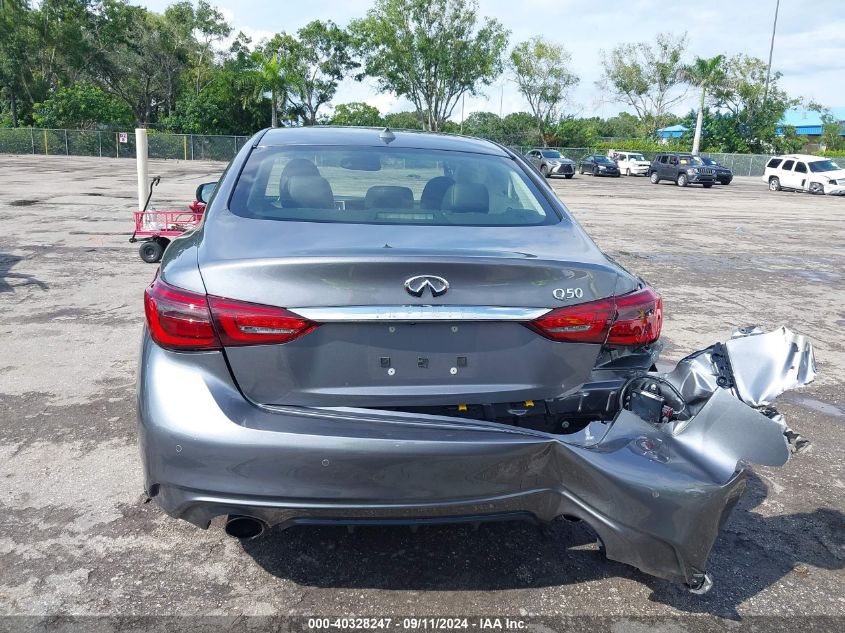 2019 Infiniti Q50 3.0T Luxe VIN: JN1EV7AP7KM512364 Lot: 40328247