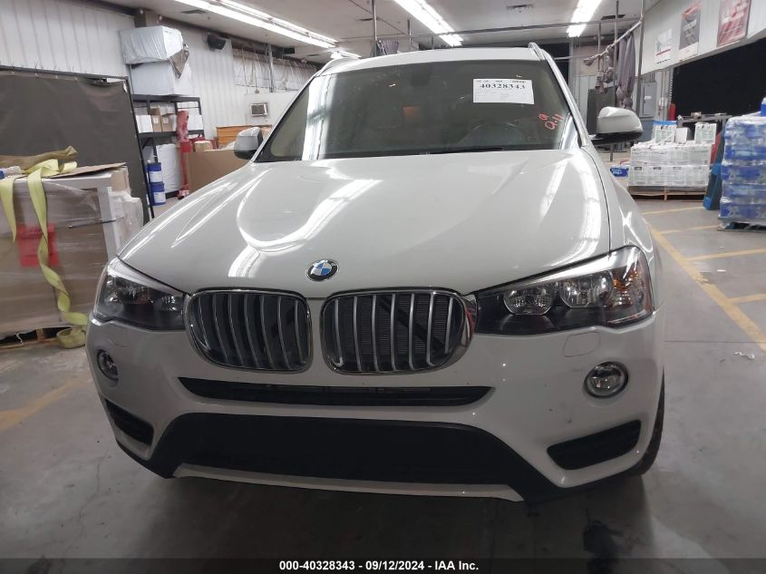 2017 BMW X3 Sdrive28I VIN: 5UXWZ7C36H0V92819 Lot: 40328343