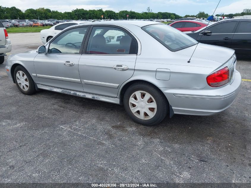 2003 Hyundai Sonata VIN: KMHWF25S33A718165 Lot: 40328356