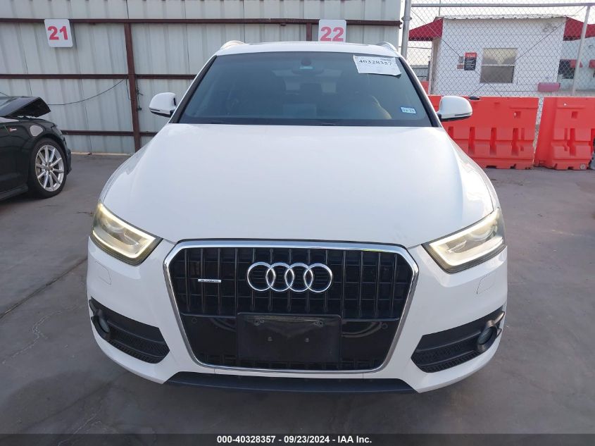 2015 Audi Q3 2.0T Premium Plus VIN: WA1GFCFS3FR010463 Lot: 40328357