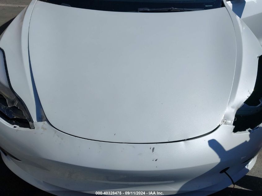 2022 Tesla Model 3 Performance Dual Motor All-Wheel Drive VIN: 5YJ3E1EC2NF354473 Lot: 40328475