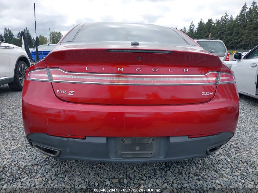 2014 Lincoln Mkz Hybrid VIN: 3LN6L2LU4ER804672 Lot: 40328478