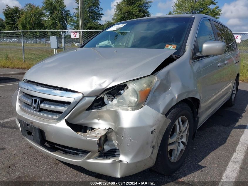 2006 Honda Odyssey Ex VIN: 5FNRL38476B453940 Lot: 40328480