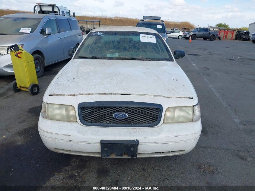 2001 Ford Crown Victoria Police Interceptor VIN: 2FAFP71WX1X199164 Lot: 40328484