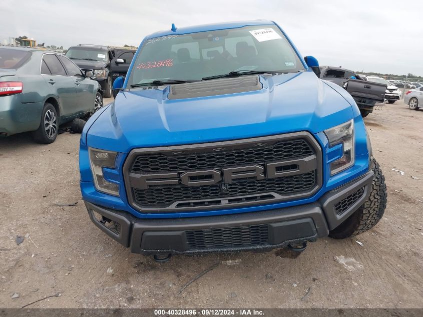 2019 Ford F-150 Raptor VIN: 1FTFW1RG3KFB67824 Lot: 40328496