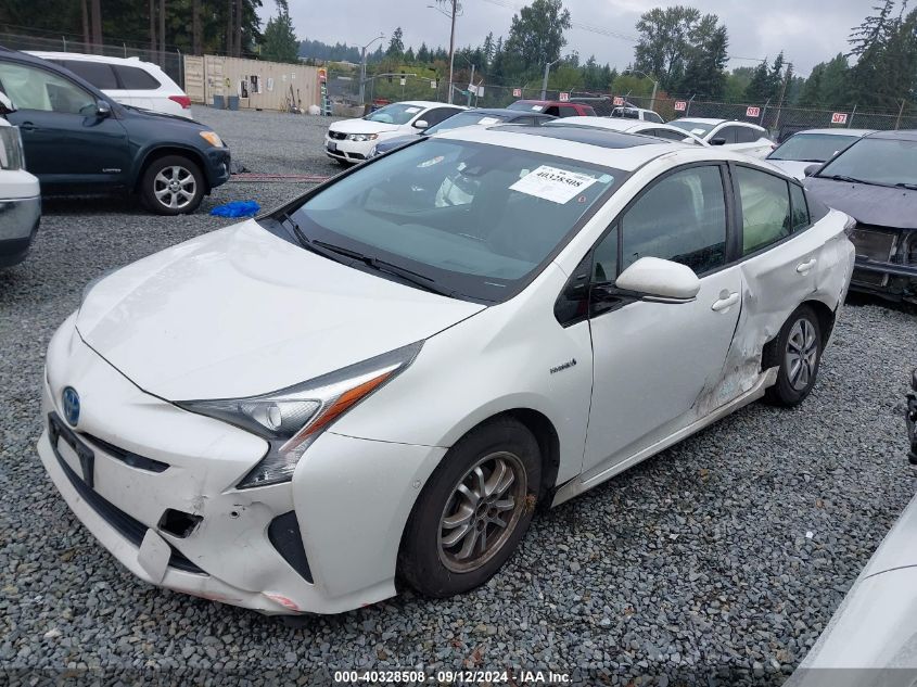 2018 Toyota Prius VIN: JTDKARFU0J3056881 Lot: 40328508