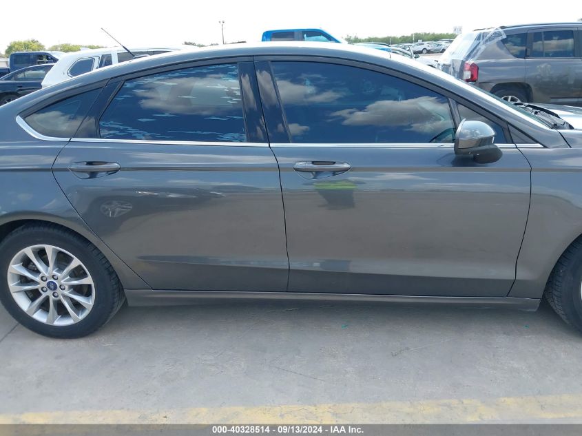 2017 FORD FUSION SE - 3FA6P0HD5HR180283