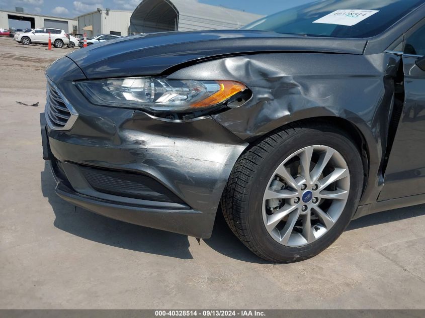 2017 FORD FUSION SE - 3FA6P0HD5HR180283