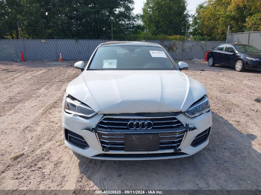 2019 Audi A5 45 Premium VIN: WAUBNCF50KA093658 Lot: 40328520