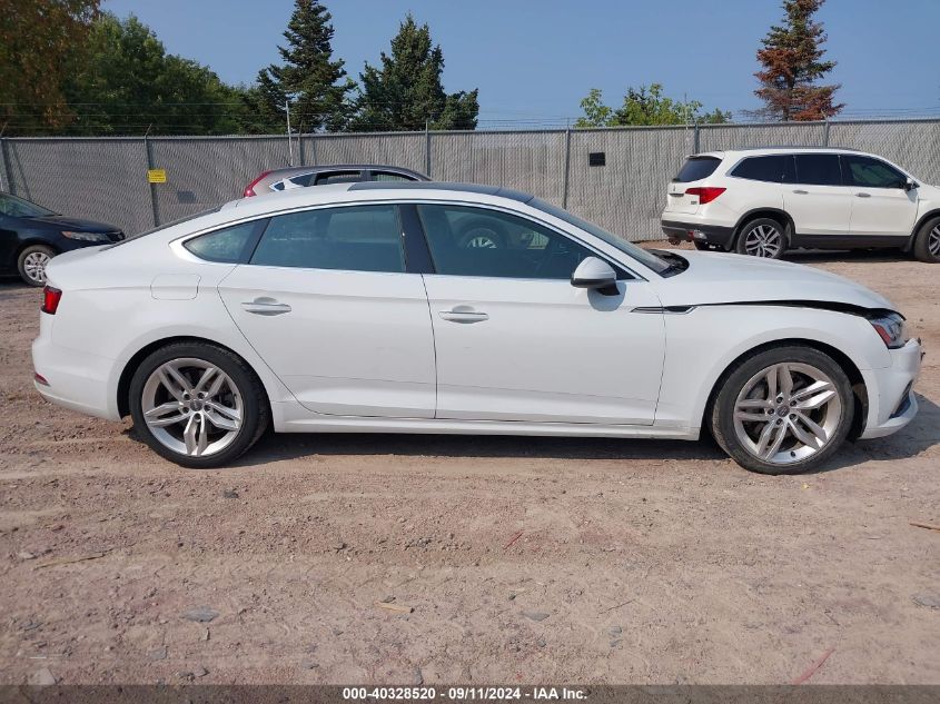 2019 Audi A5 45 Premium VIN: WAUBNCF50KA093658 Lot: 40328520