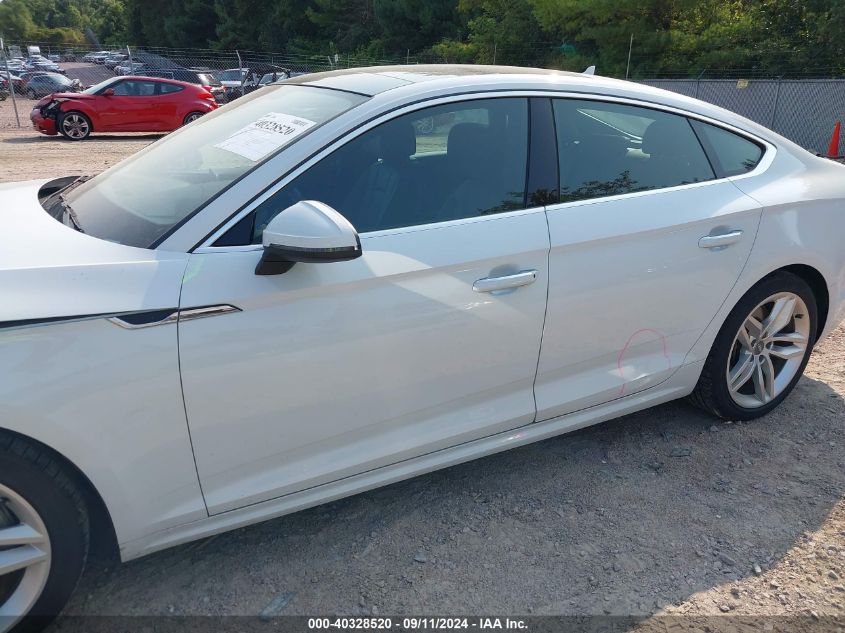 2019 Audi A5 45 Premium VIN: WAUBNCF50KA093658 Lot: 40328520