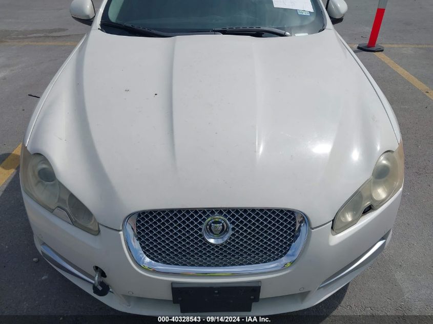 2010 Jaguar Xf Supercharged VIN: SAJWA0HEXAMR69372 Lot: 40328543