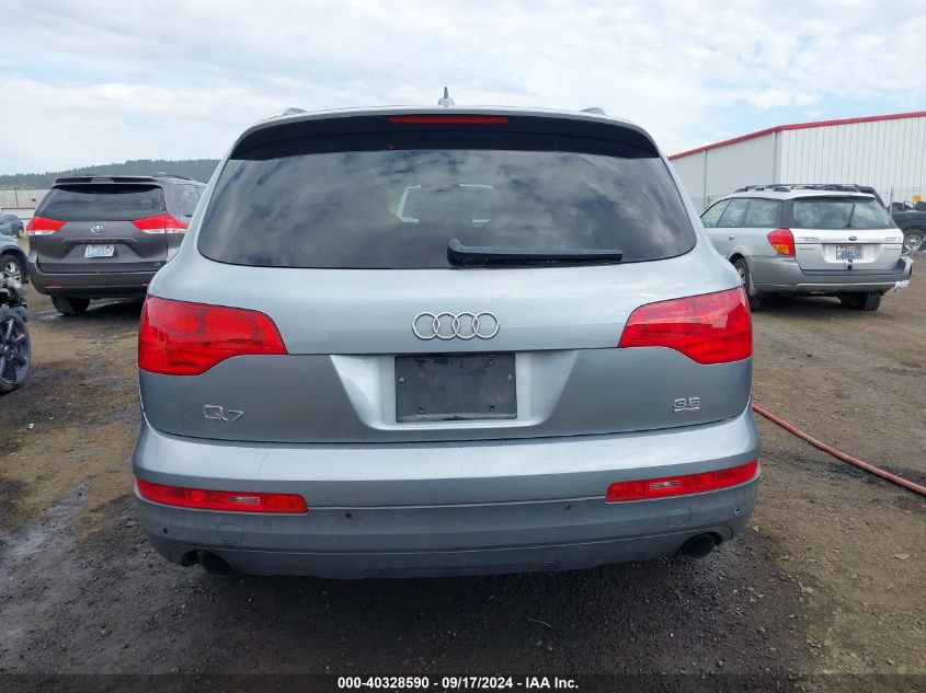 2008 Audi Q7 3.6 Premium VIN: WA1BY74L88D047306 Lot: 40328590