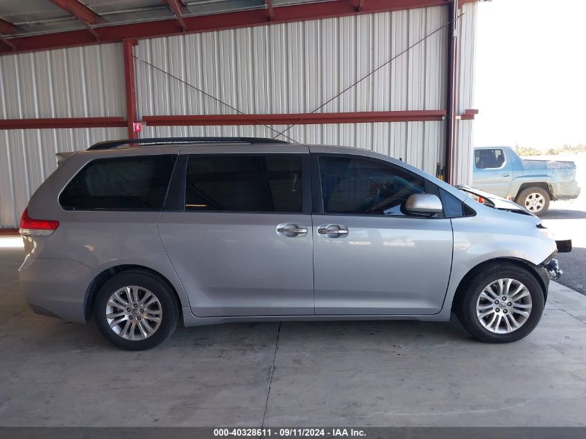 5TDYK3DC3ES431858 2014 Toyota Sienna Xle V6 8 Passenger