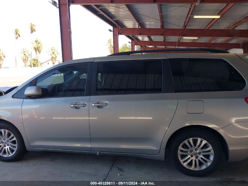 5TDYK3DC3ES431858 2014 Toyota Sienna Xle V6 8 Passenger