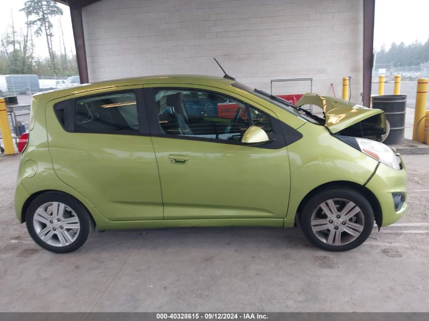 2013 Chevrolet Spark 1Lt VIN: KL8CD6S98DC502610 Lot: 40328615