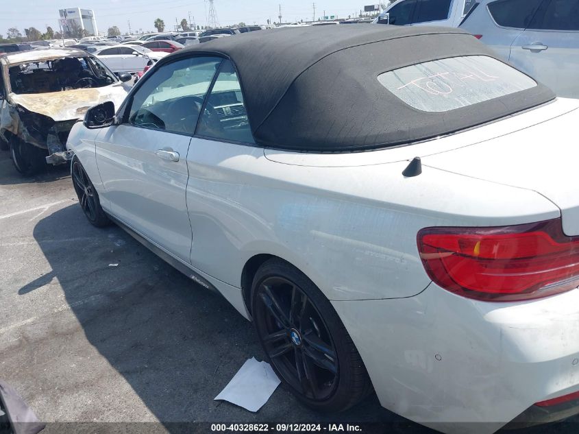 2018 BMW M240I VIN: WBA2N1C57JVC28346 Lot: 40328622